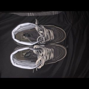 Gray high top vans size 6.5 men’s